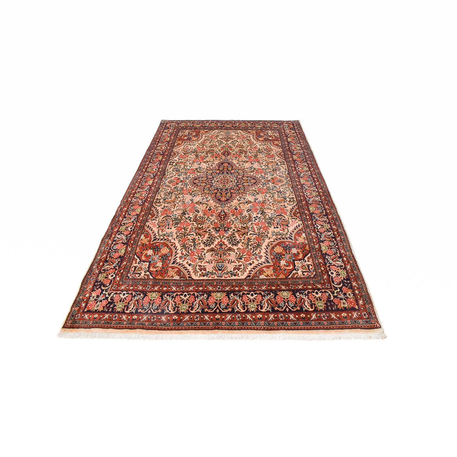 Persisk tæppe - Bijar - 292 x 179 cm - lys beige