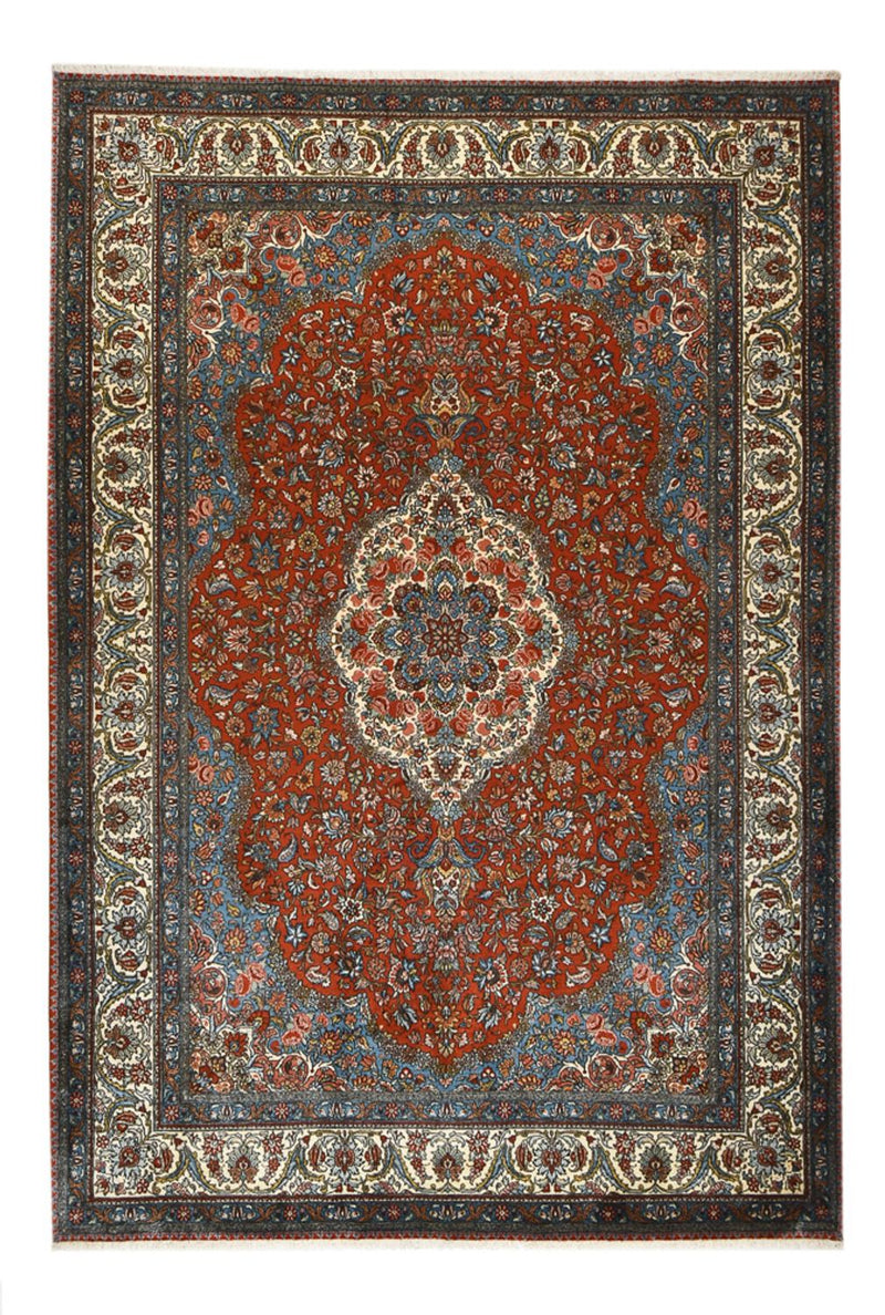 Persisk tæppe - Nomadisk - 300 x 205 cm - rød