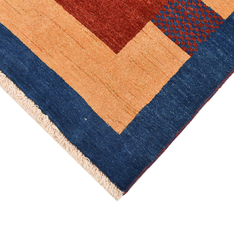 Gabbeh Tæppe - Loribaft Persisk - 146 x 101 cm - flerfarvet