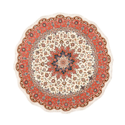 Tabriz - 50 Raj Tæppe 200x200cm - Persisk tæppe