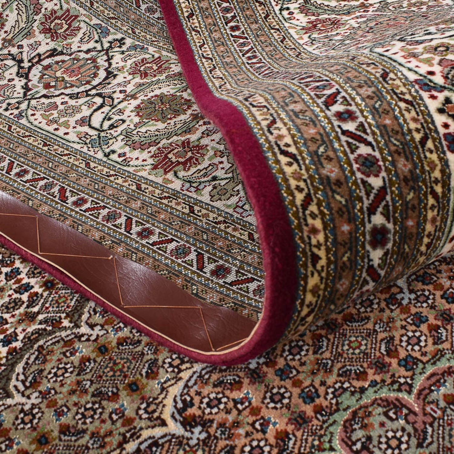 Persisk tæppe - Tabriz - Royal - 346 x 255 cm - rust