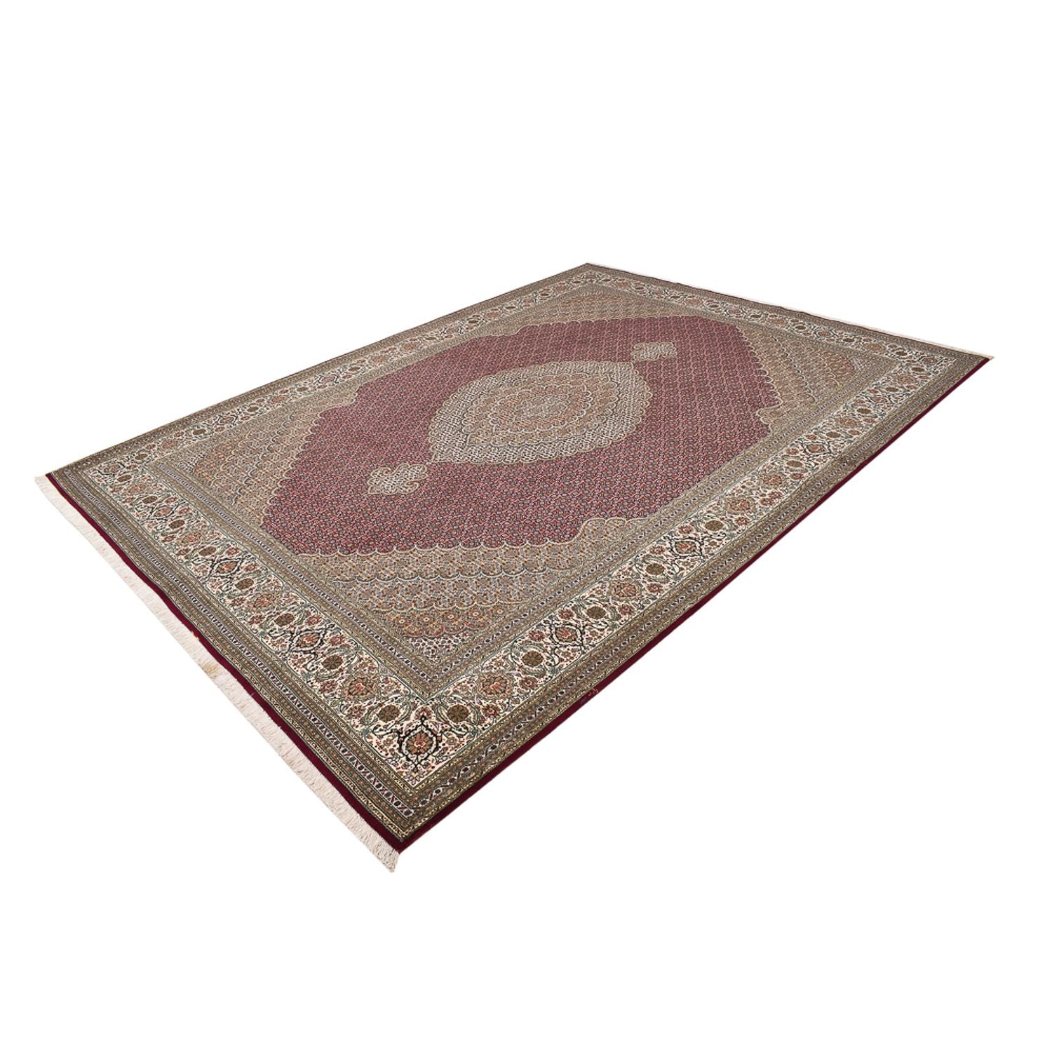 Persisk tæppe - Tabriz - Royal - 346 x 255 cm - rust