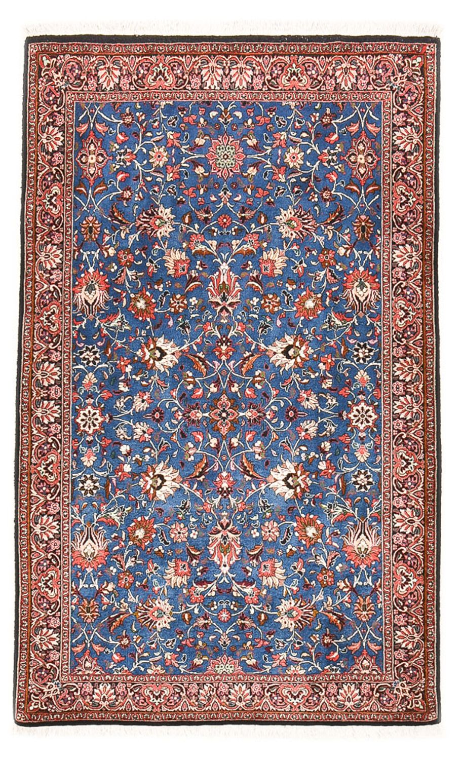 Persisk tæppe - Bijar - 180 x 111 cm - blå