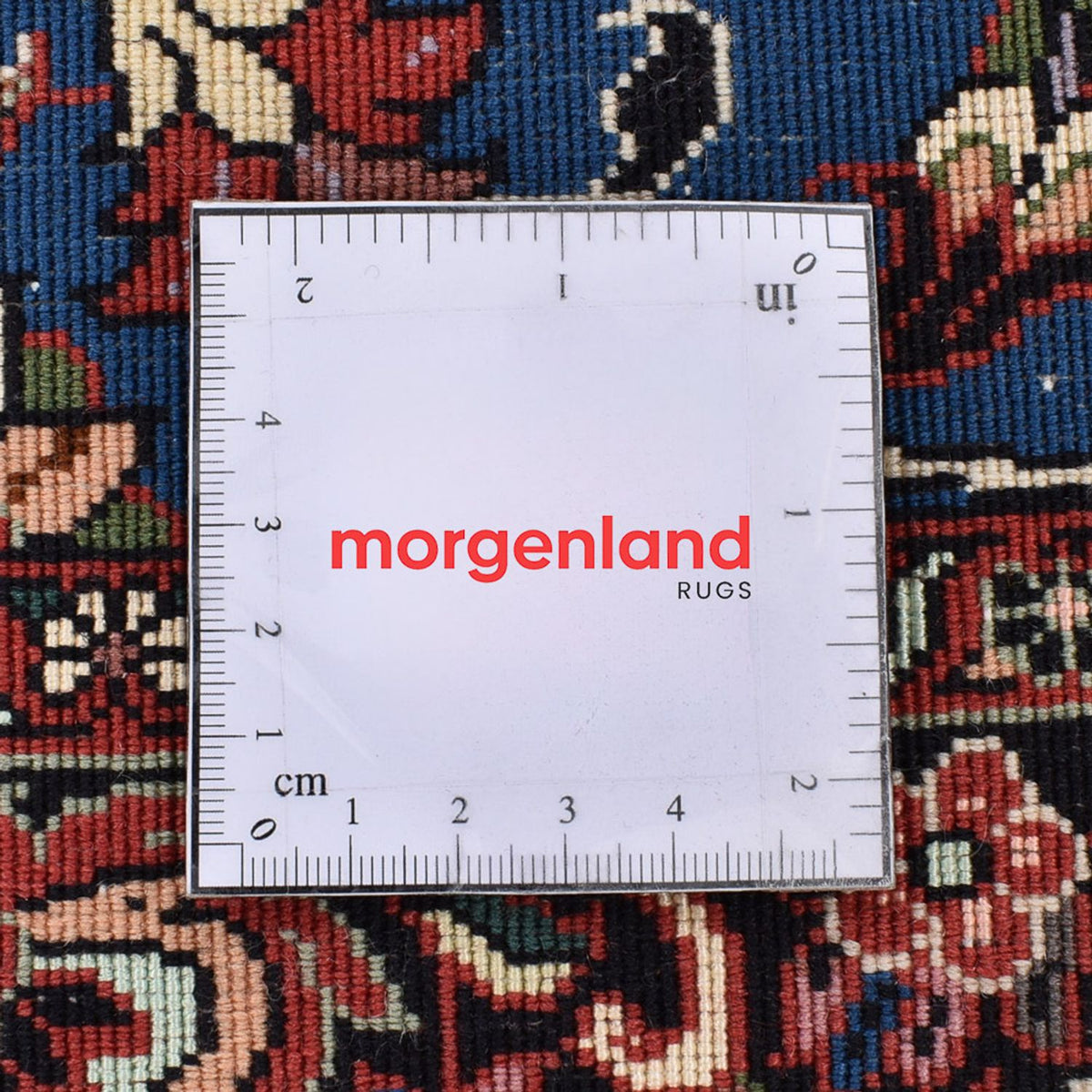 Persisk tæppe - Bijar - 180 x 111 cm - blå