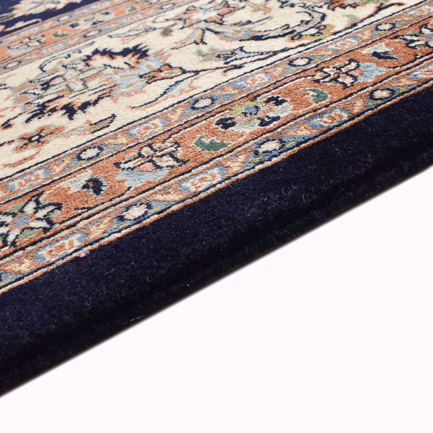Persisk tæppe - Classic - Royal - 333 x 248 cm - mørkeblå