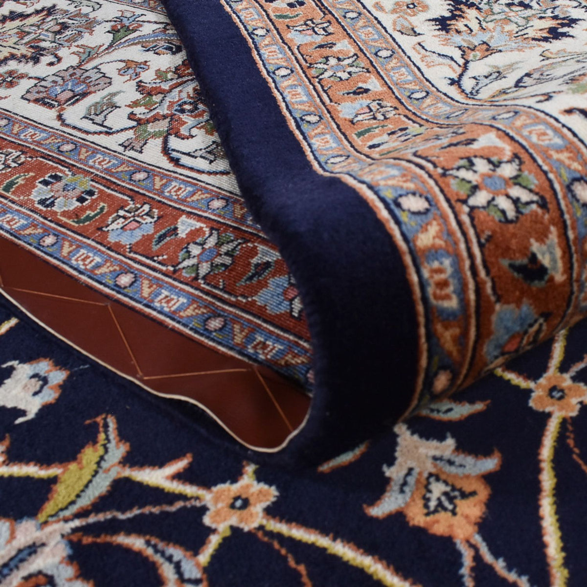 Persisk tæppe - Classic - Royal - 333 x 248 cm - mørkeblå