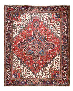 Persisk tæppe - Nomadisk - 305 x 250 cm - rød