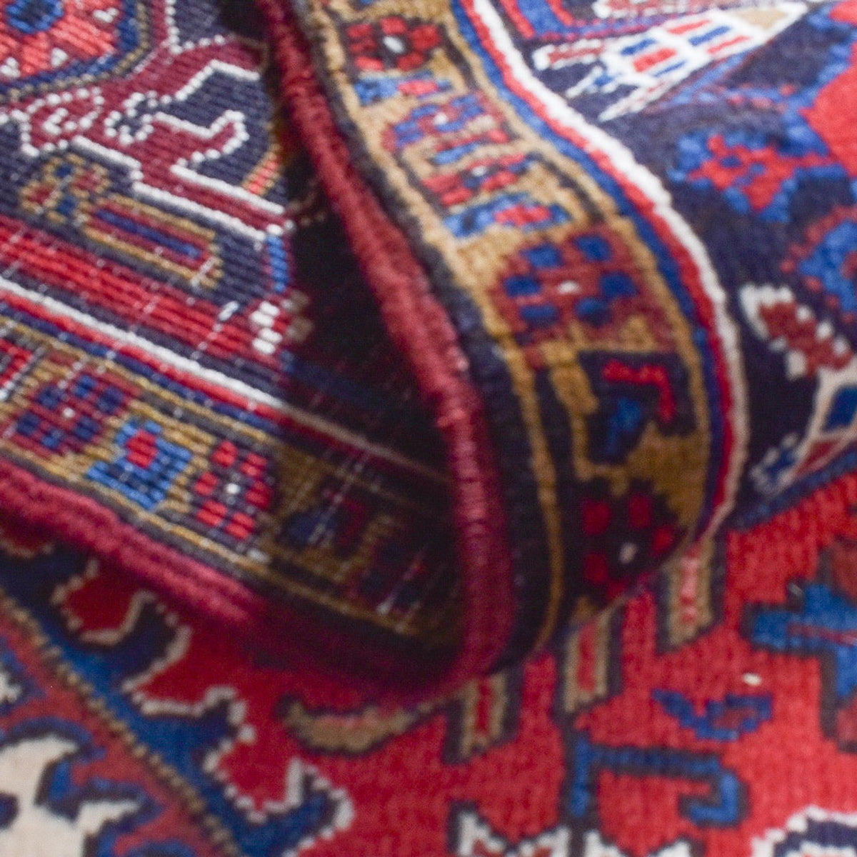 Persisk tæppe - Nomadisk - 305 x 250 cm - rød