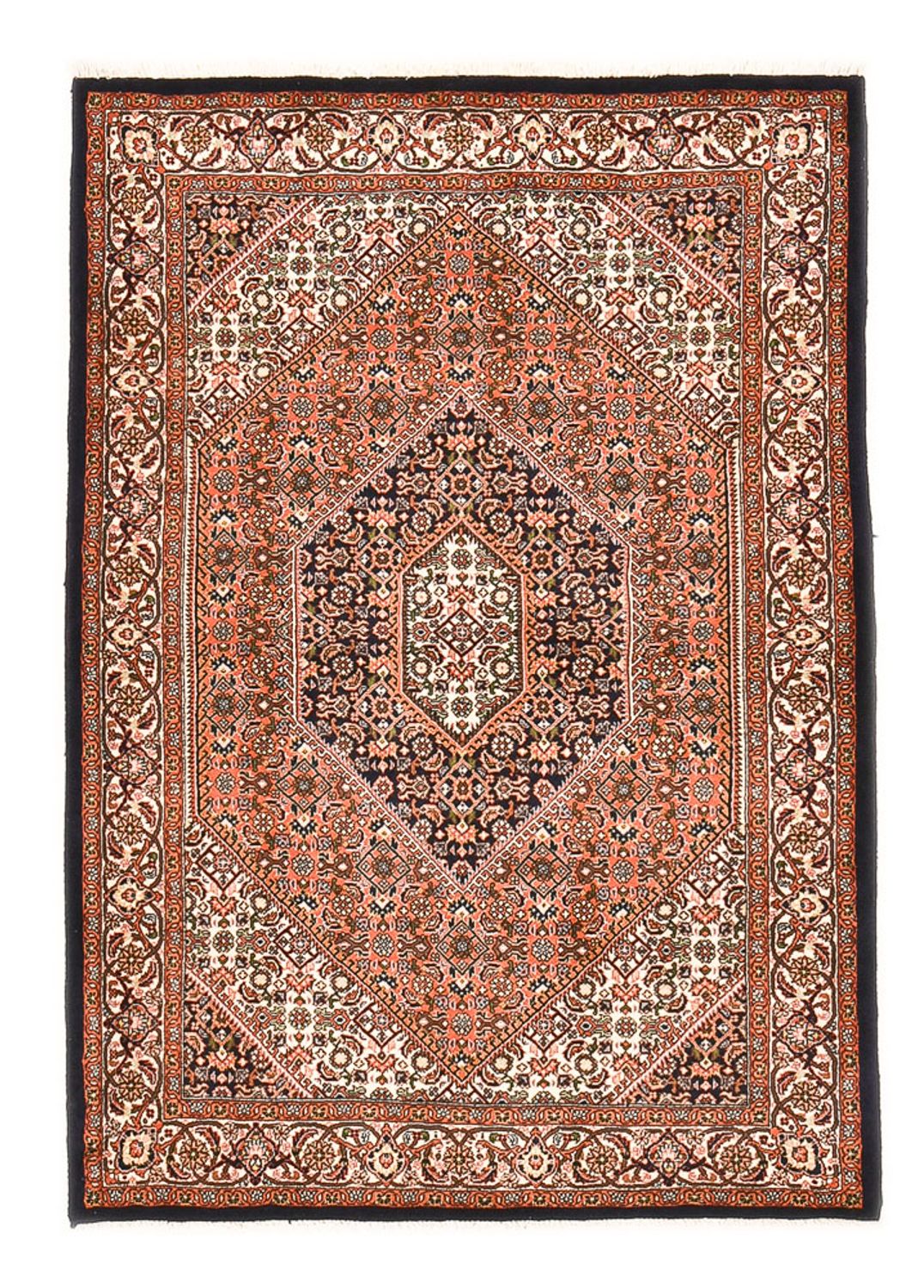 Persisk tæppe - Bijar - 162 x 113 cm - rust