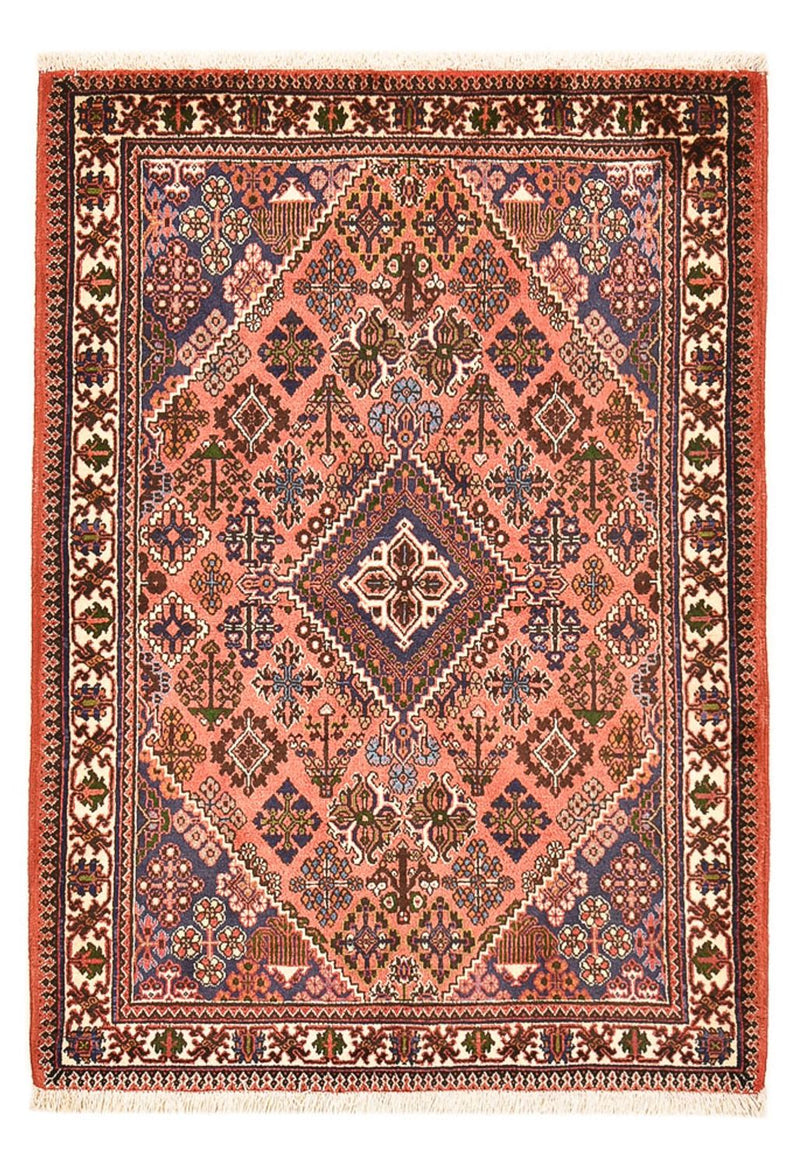 Persisk tæppe - Nomadisk - 160 x 115 cm - lysrød