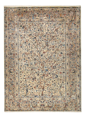 Persisk tæppe - Keshan - 342 x 247 cm - sand