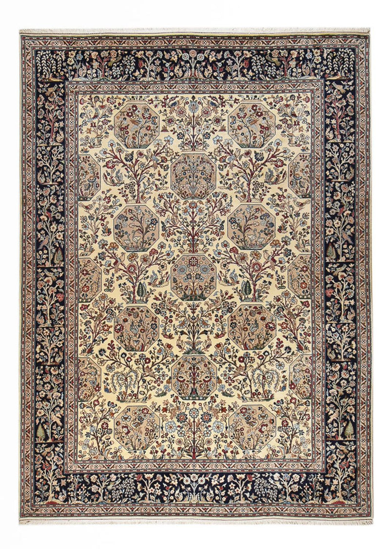 Persisk tæppe - Keshan - 355 x 245 cm - sand