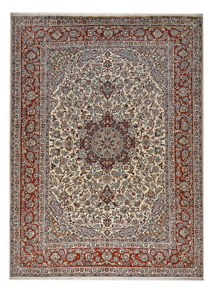 Persisk tæppe - Keshan - 356 x 259 cm - rust