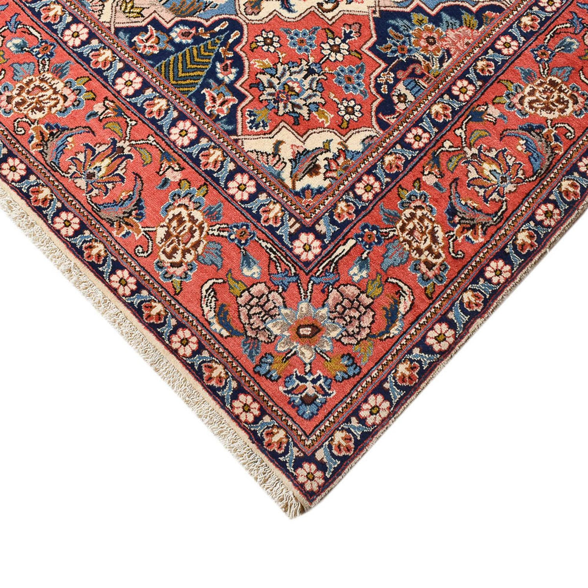 Persisk tæppe - Nomadisk - 340 x 258 cm - flerfarvet