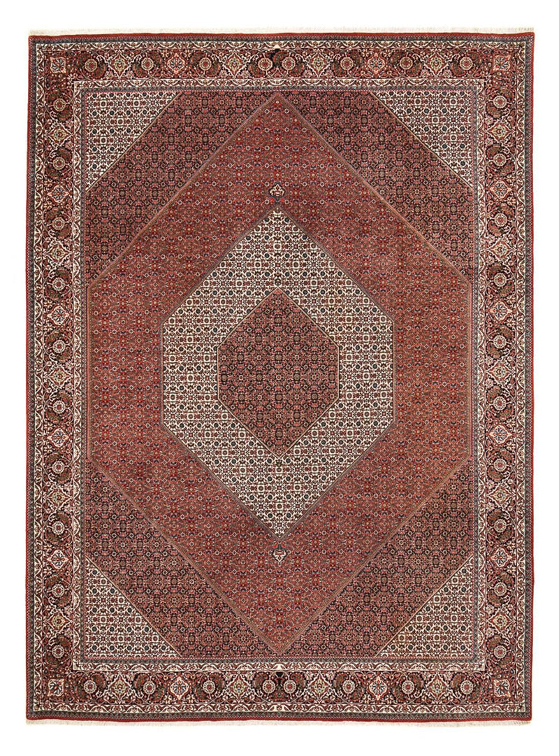 Persisk tæppe - Bijar - 400 x 302 cm - rust