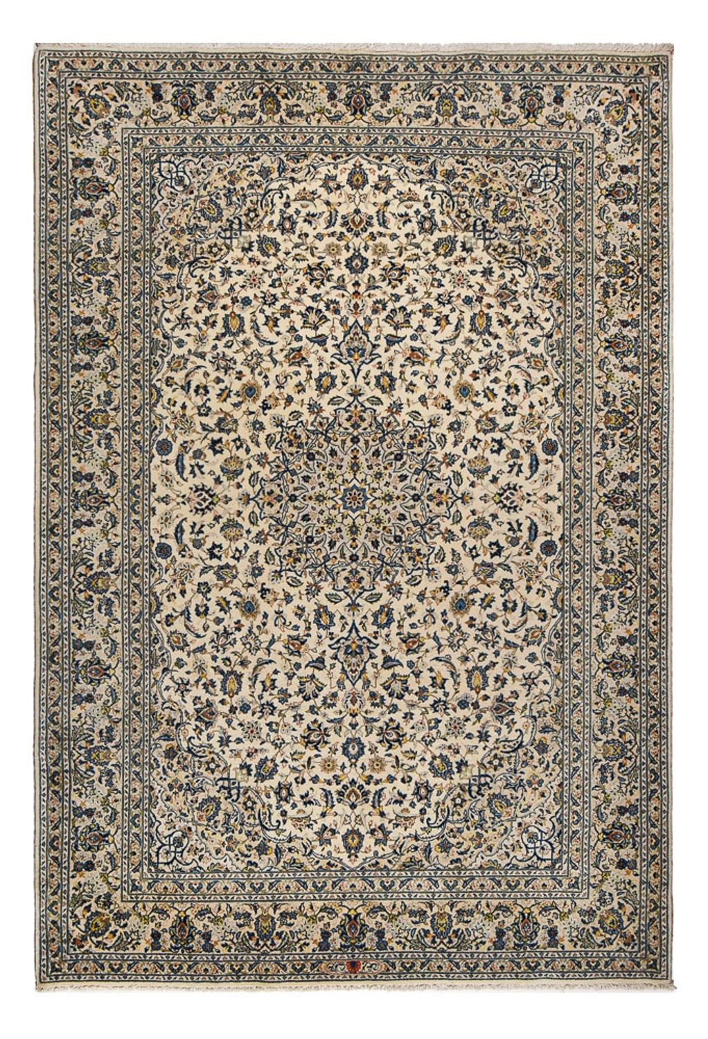 Persisk tæppe - Keshan - 322 x 218 cm - sand