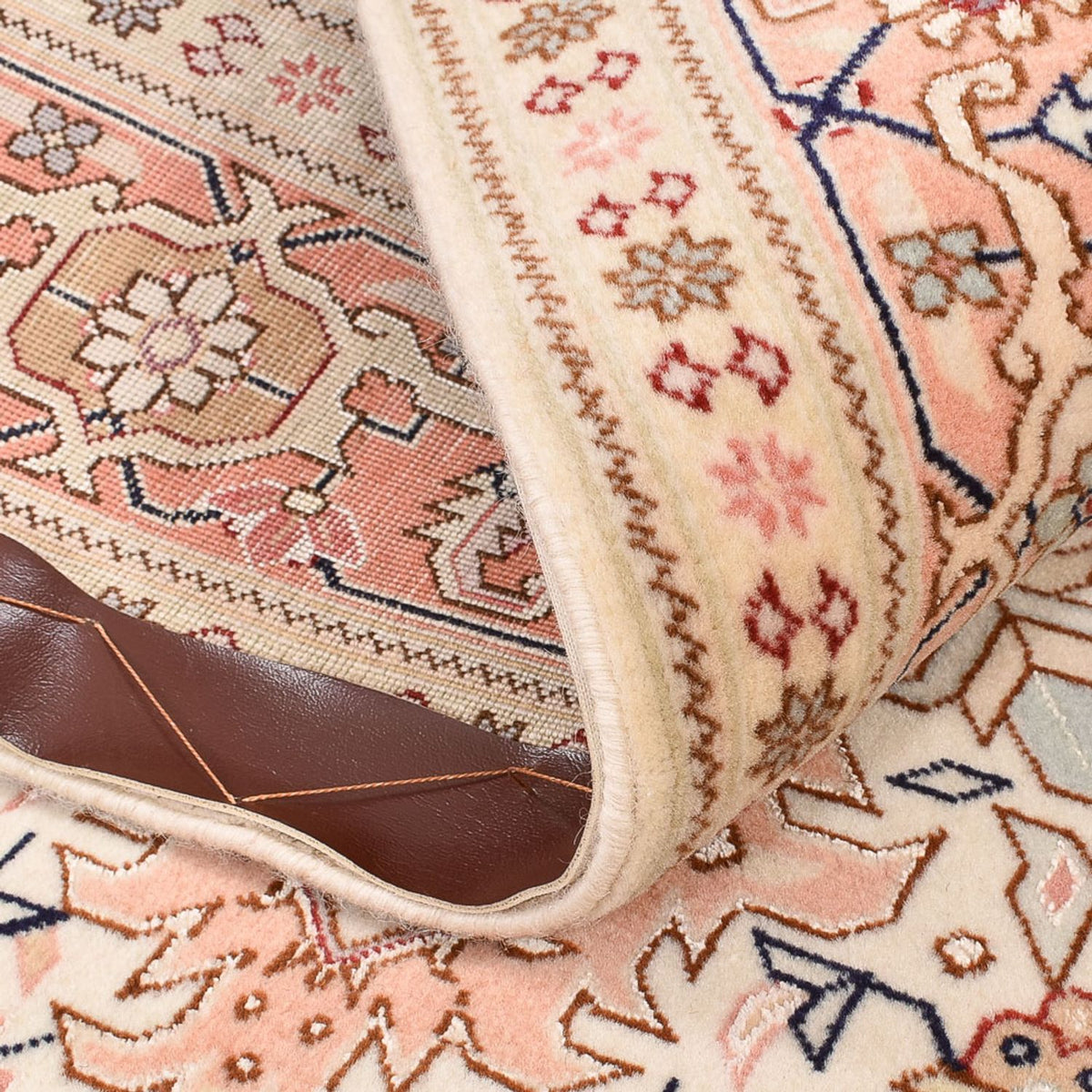 Persisk tæppe - Tabriz - Royal - 151 x 106 cm - lys beige