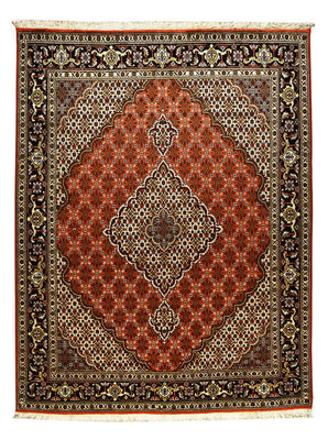 Persisk tæppe - Tabriz - Royal - 194 x 153 cm - rød