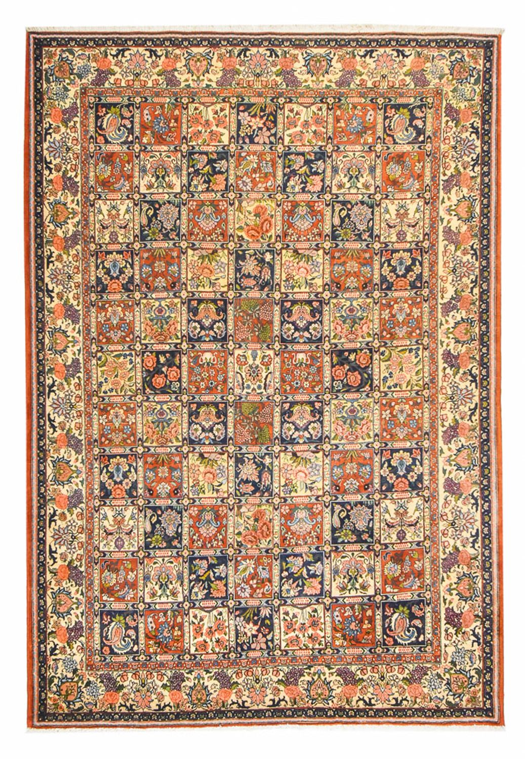 Persisk tæppe - Nomadisk - 295 x 204 cm - flerfarvet