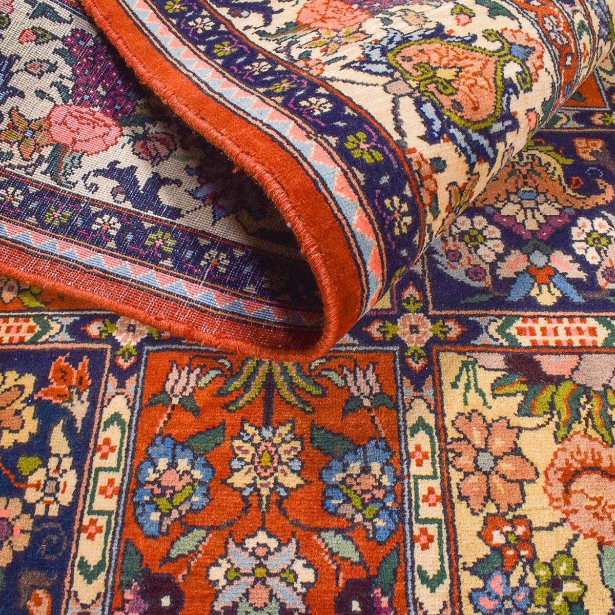 Persisk tæppe - Nomadisk - 295 x 204 cm - flerfarvet