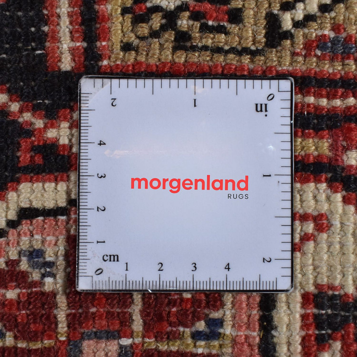 Persisk tæppe - Nomadisk - 341 x 252 cm - lysrød