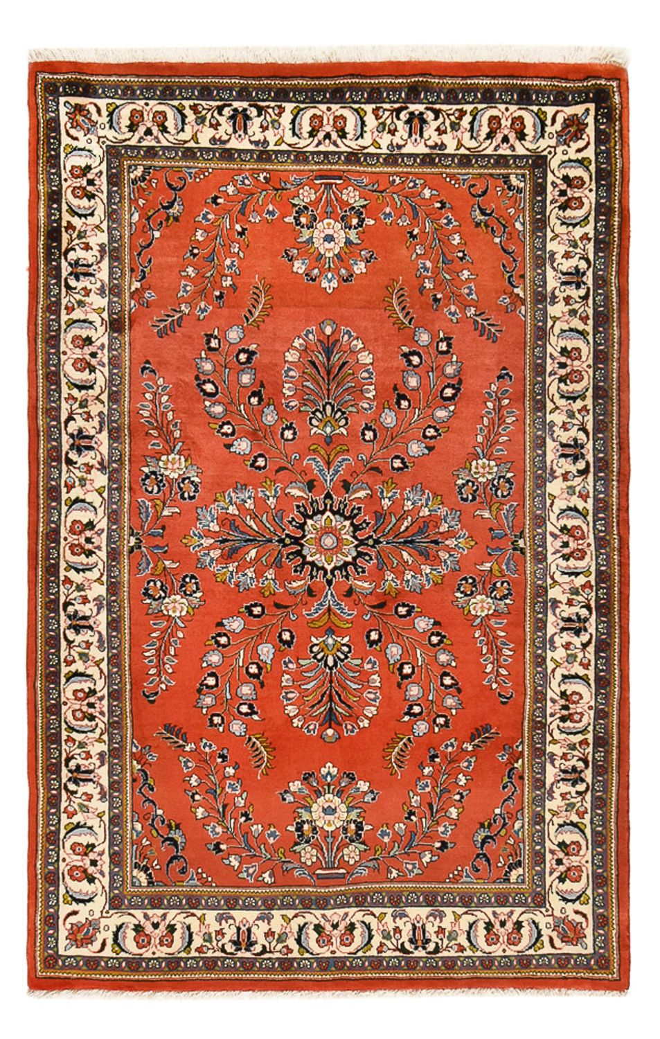 Persisk tæppe - Classic - 202 x 130 cm - rød