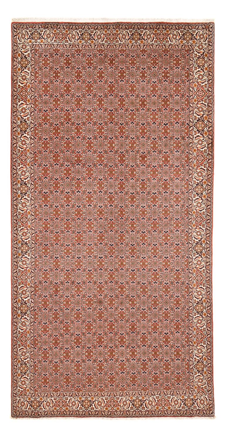 Løber Persisk tæppe - Bijar - 398 x 200 cm - rust