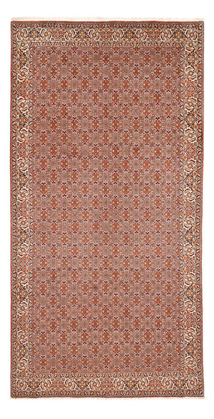 Løber Persisk tæppe - Bijar - 398 x 200 cm - rust