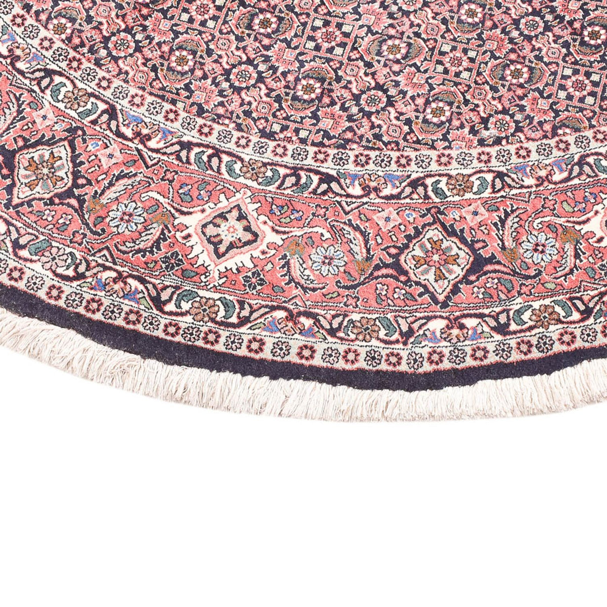 Persisk tæppe - Bijar rundt  - 200 x 200 cm - rust