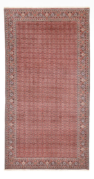 Løber Persisk tæppe - Bijar - 395 x 202 cm - rust