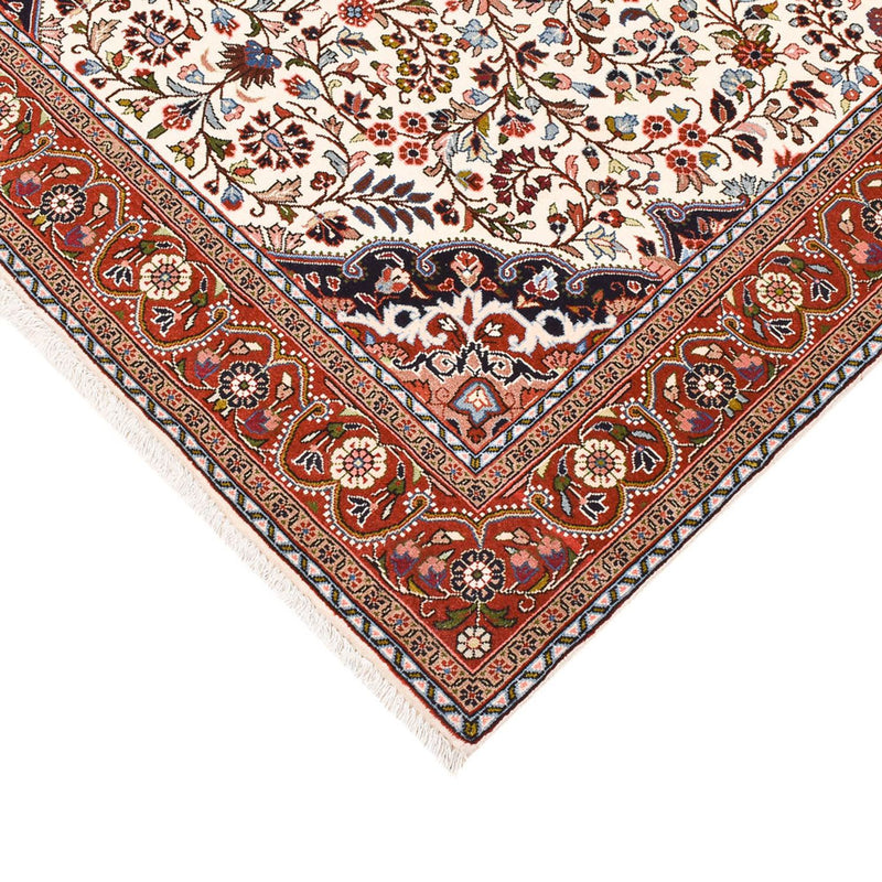 Persisk tæppe - Nomadisk - 205 x 138 cm - creme