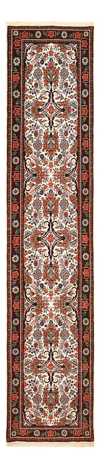 Løber Persisk tæppe - Bijar - 314 x 70 cm - beige