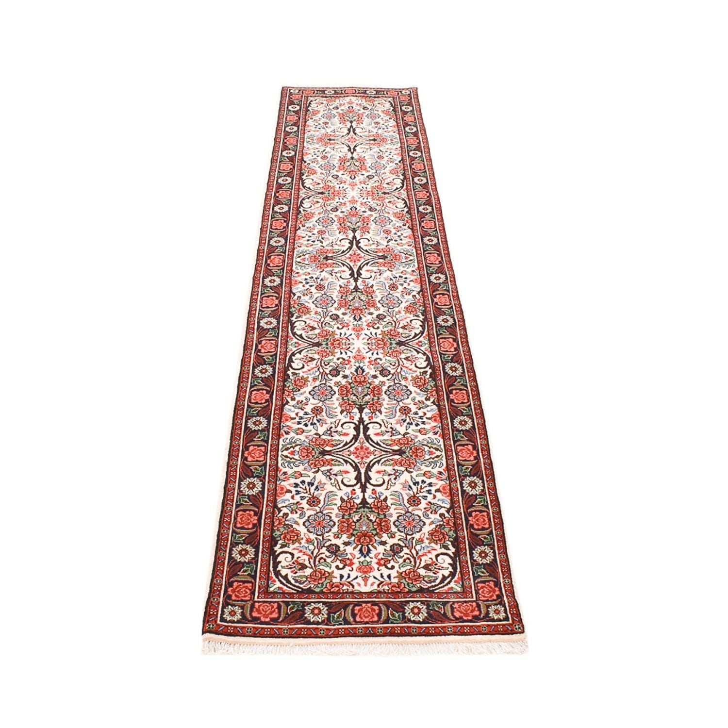 Løber Persisk tæppe - Bijar - 314 x 70 cm - beige