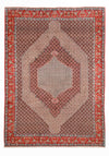 Senneh Tæppe 250x353cm - Persisk tæppe - Rektangulær / Rust / 250 x 353 cm Rektangulær