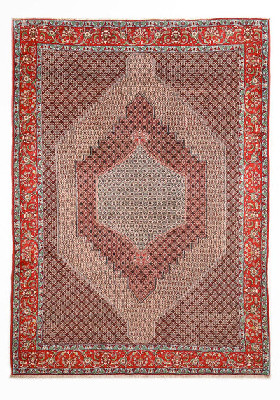 Senneh Tæppe 250x353cm - Persisk tæppe