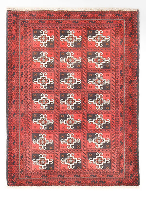 Baluch-tæppe - 127 x 98 cm - flerfarvet