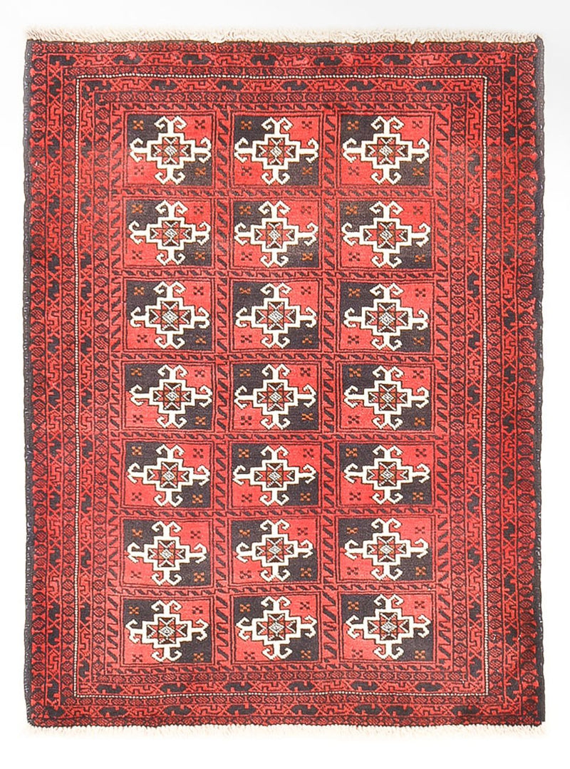 Baluch-tæppe - 127 x 98 cm - flerfarvet