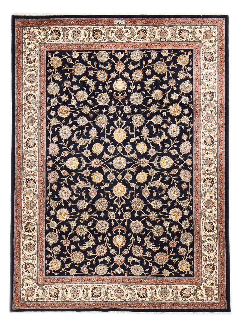 Persisk tæppe - Classic - Royal - 338 x 247 cm - mørkeblå