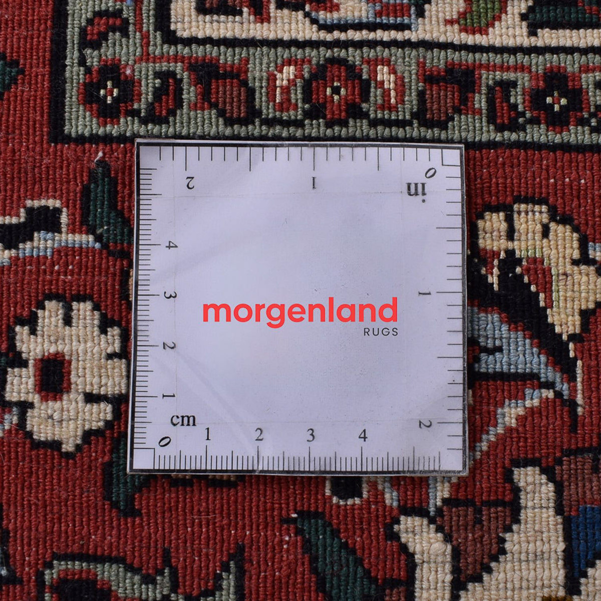 Persisk tæppe - Bijar - 350 x 254 cm - mørkeblå