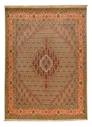 Persisk tæppe - Tabriz - Royal - 205 x 150 cm - sand