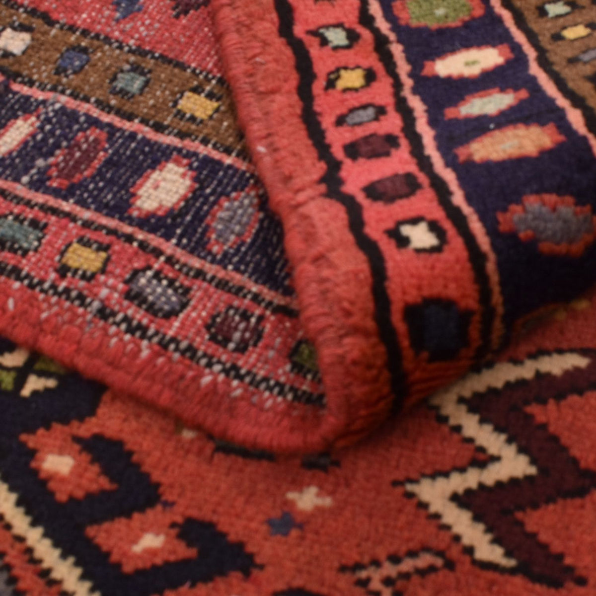 Løber Persisk tæppe - Nomadisk - 295 x 74 cm - rød