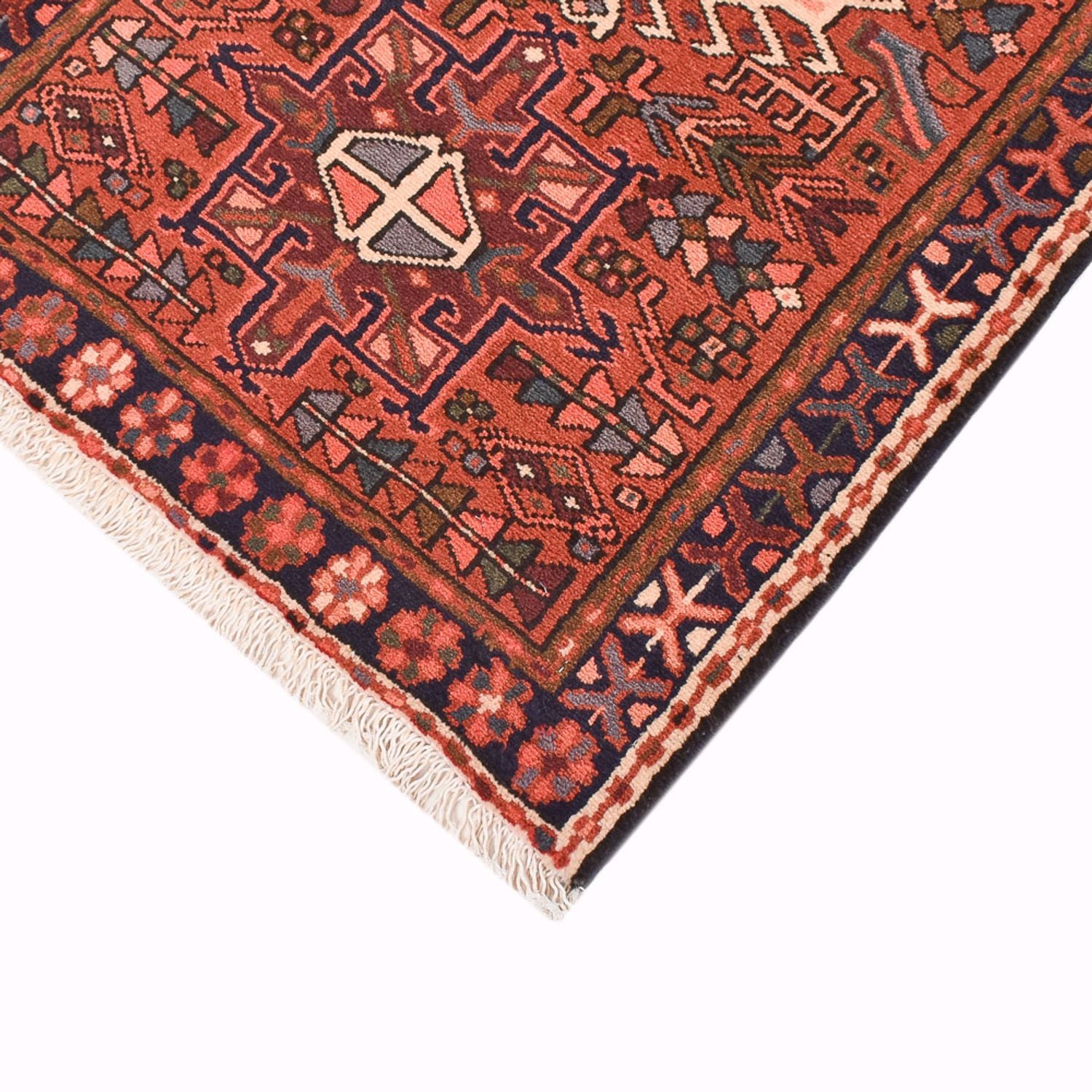Løber Persisk tæppe - Nomadisk - 281 x 78 cm - lysrød