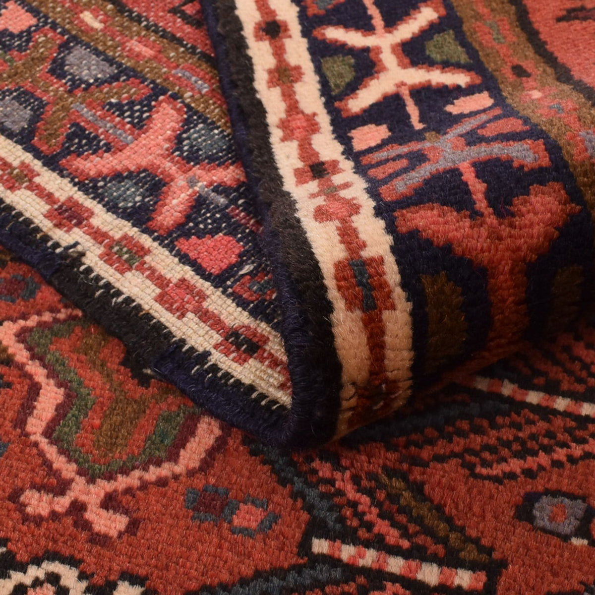 Løber Persisk tæppe - Nomadisk - 281 x 78 cm - lysrød