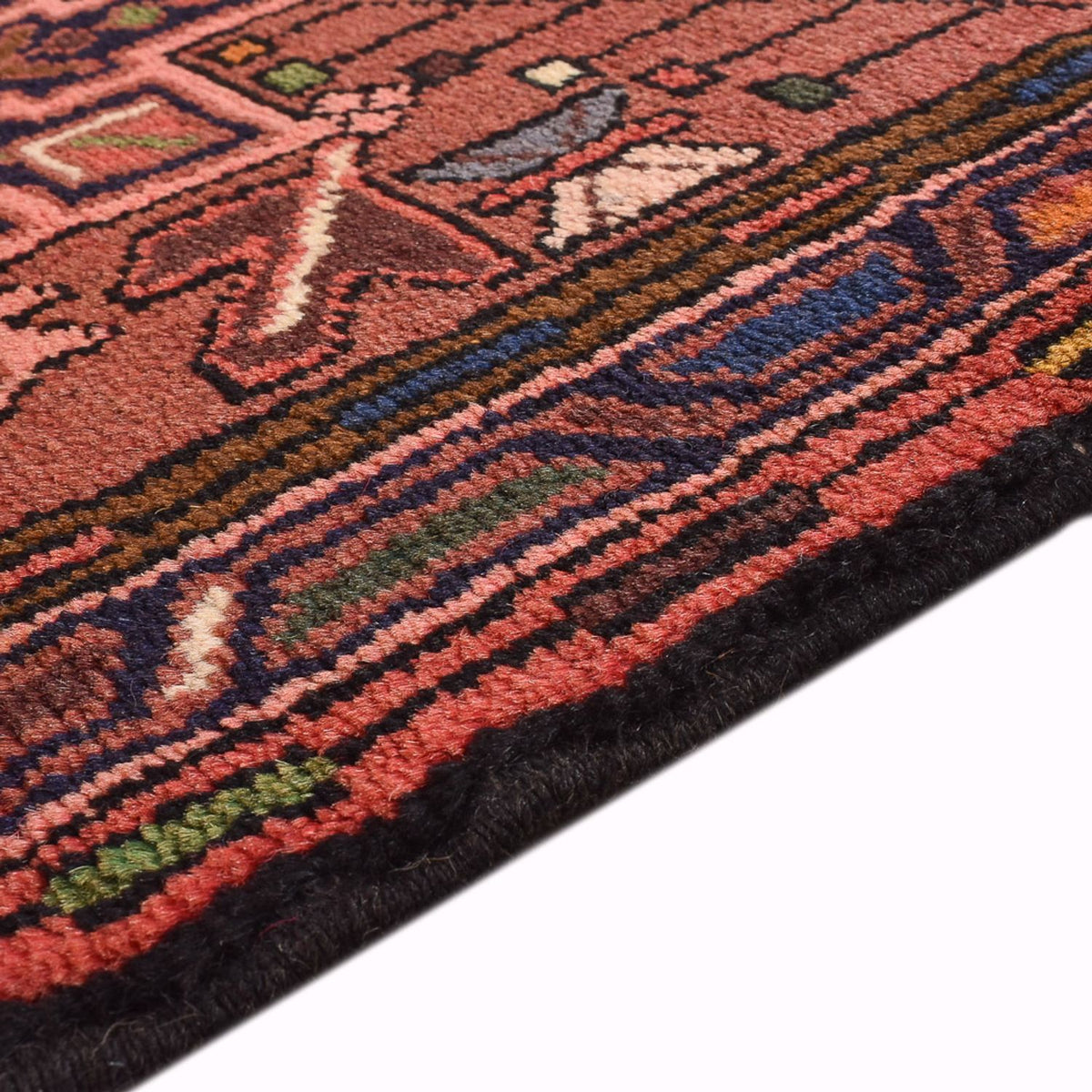 Løber Persisk tæppe - Nomadisk - 287 x 68 cm - rød