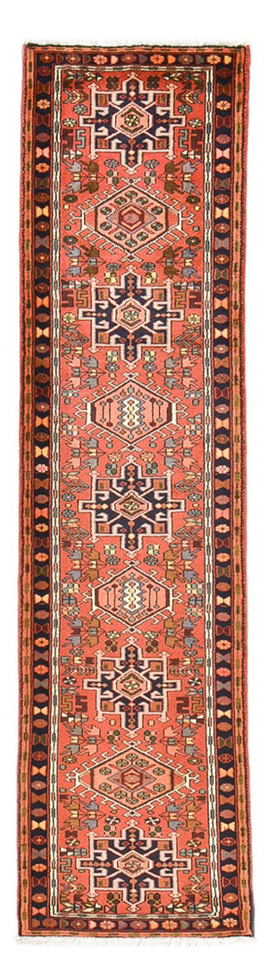 Løber Persisk tæppe - Nomadisk - 302 x 82 cm - rød