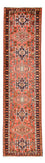 Løber Persisk tæppe - Nomadisk - 302 x 82 cm - rød