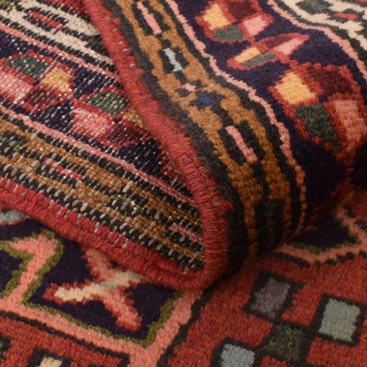 Løber Persisk tæppe - Nomadisk - 280 x 70 cm - rød