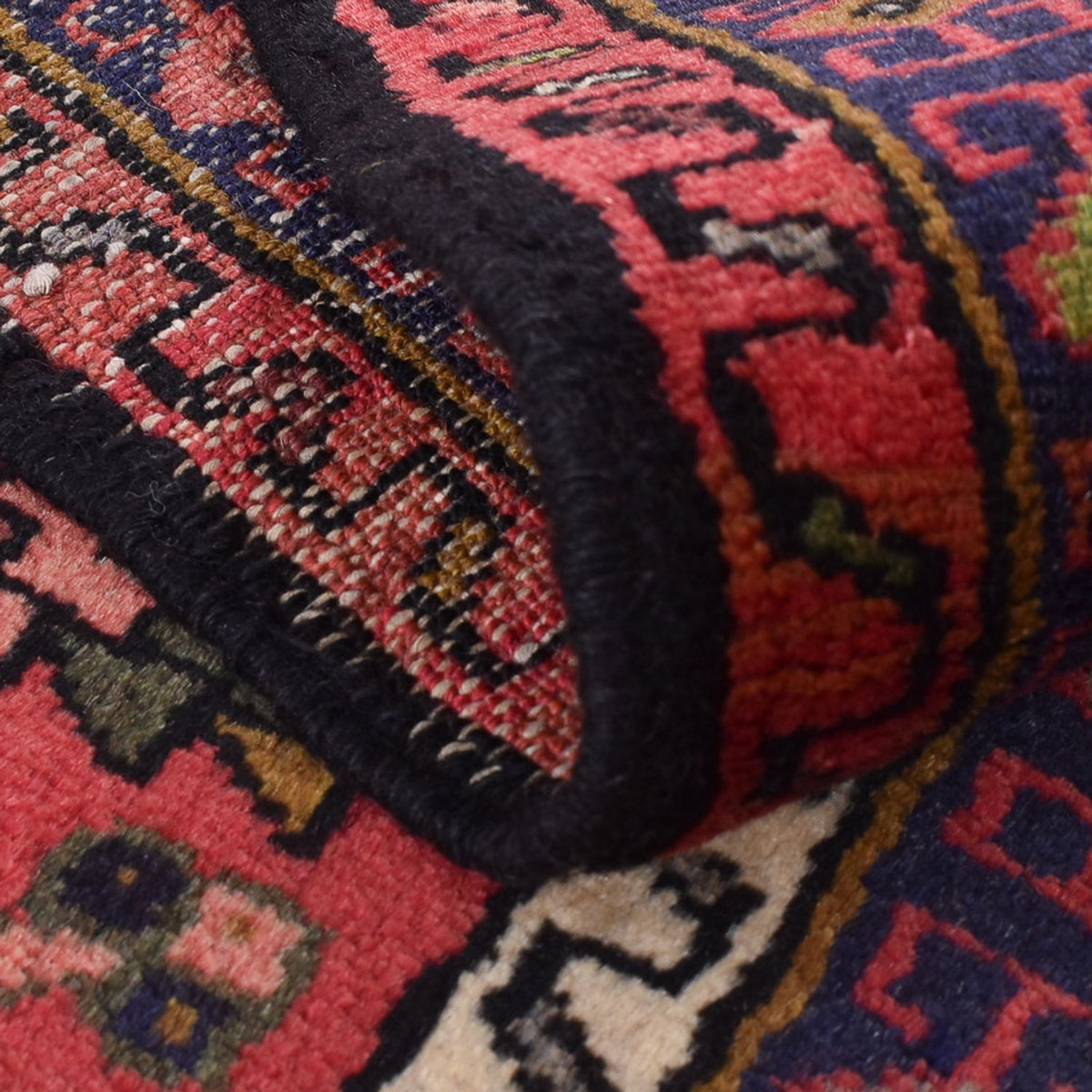 Løber Persisk tæppe - Nomadisk - 288 x 74 cm - lysrød