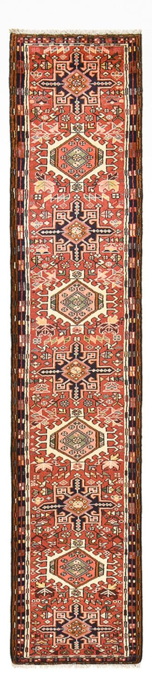 Løber Persisk tæppe - Nomadisk - 311 x 78 cm - lysrød