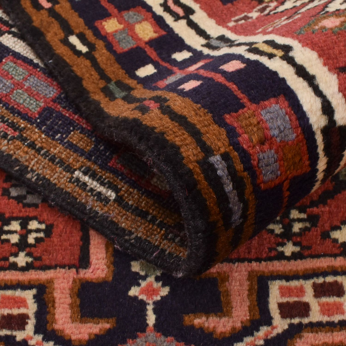 Løber Persisk tæppe - Nomadisk - 311 x 78 cm - lysrød